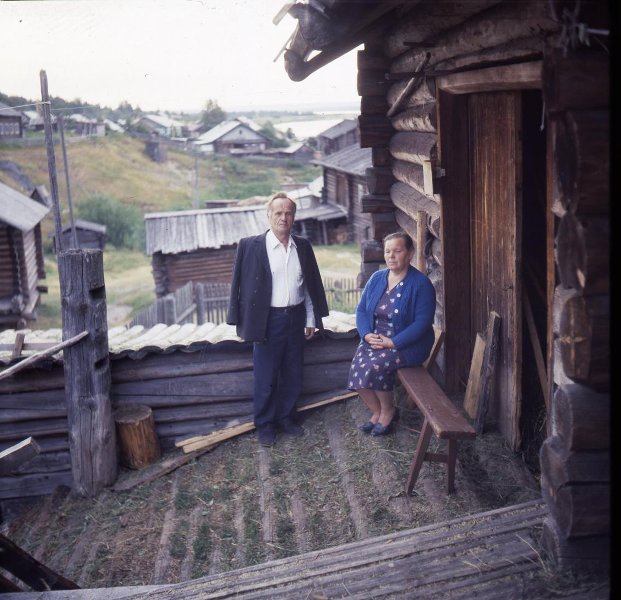Супружеская пара, 1990 год, Архангельская обл., с. Койнас