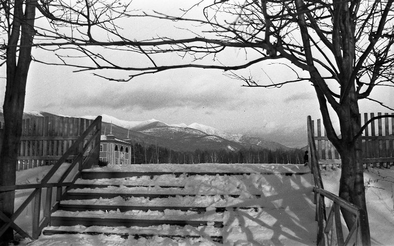 Зимние этюды в парке, 1961 год, Сахалинская обл., г. Южно-Сахалинск