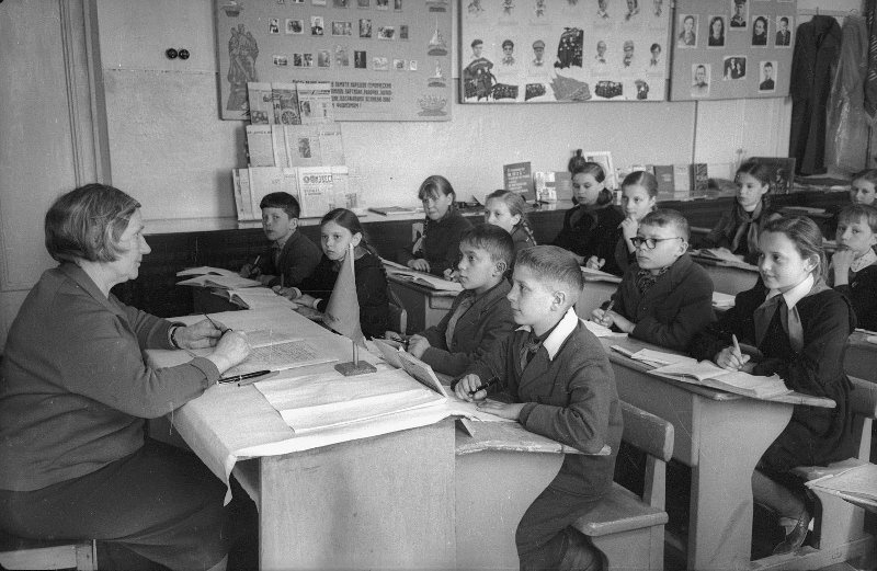 В школе, 1962 - 1969
