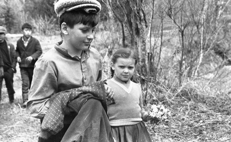 Семья отдыхает за городом, 1961 - 1962, о. Сахалин, г. Южно-Сахалинск