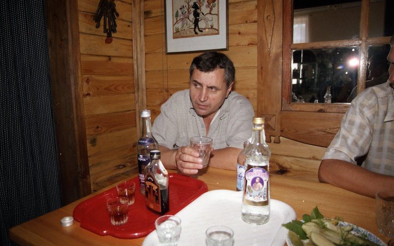 Владимир Шабалин – создатель музея «Русская водка», 1999 год, г. Углич
