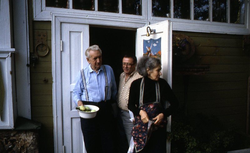 В гостях у Семена Гейченко, 1990 - 1993, Псковская обл., Пушкиногорский р-н