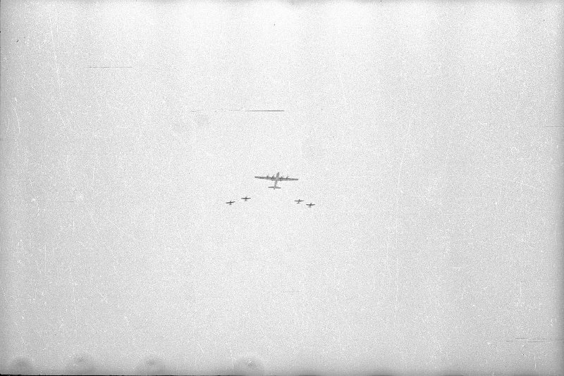 Самолеты над Красной площадью, 1 мая 1949, г. Москва