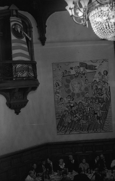 Банкет в ресторане ЦДЛ, посвященный 20-летию журнала «Юность», 10 июня 1975, г. Москва