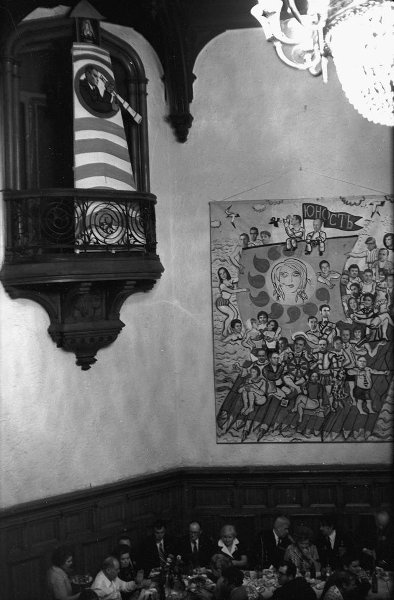 Банкет в ресторане ЦДЛ, посвященный 20-летию журнала «Юность», 10 июня 1975, г. Москва