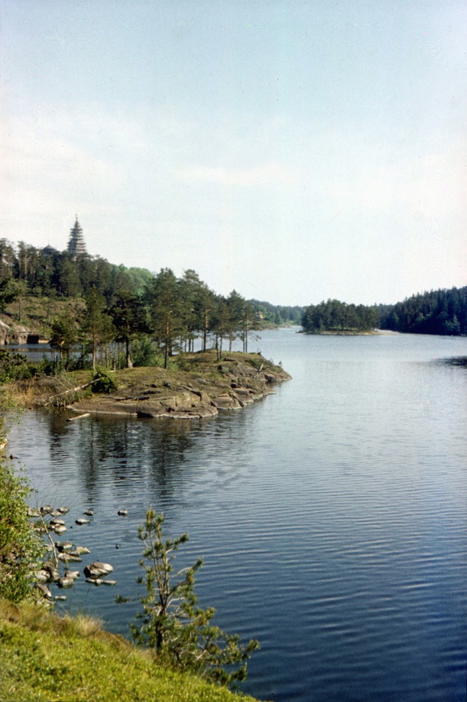 Пейзажи острова Валаам, июнь 1985, Карельская АССР, Сортавальский р-н, о-в Валаам