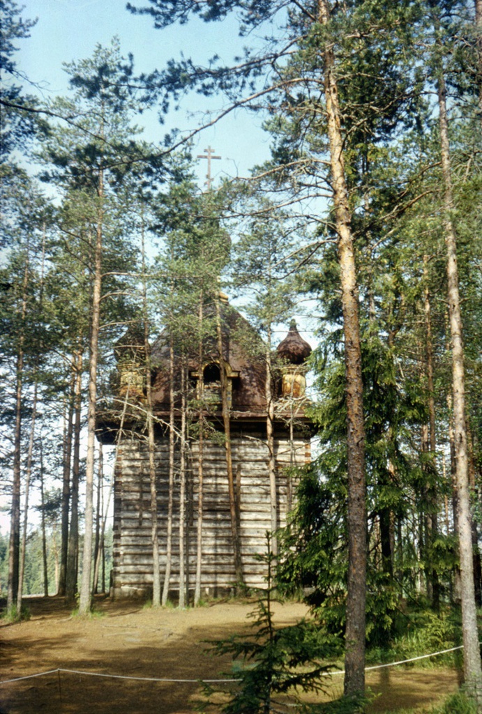 Коневская церковь острова Валаам, июнь 1985, Карельская АССР, Сортавальский р-н, о-в Валаам