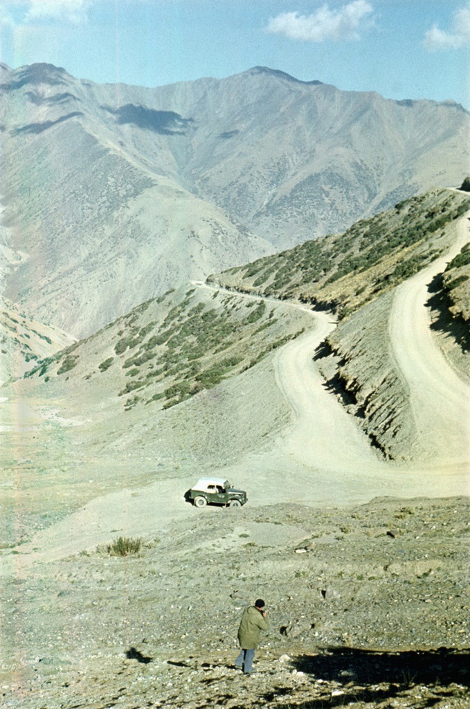 Дорога на перевал Кара-Буура в Таласском Алатау, 1 июня 1978 - 30 августа 1978, Киргизская ССР, Таласская обл.