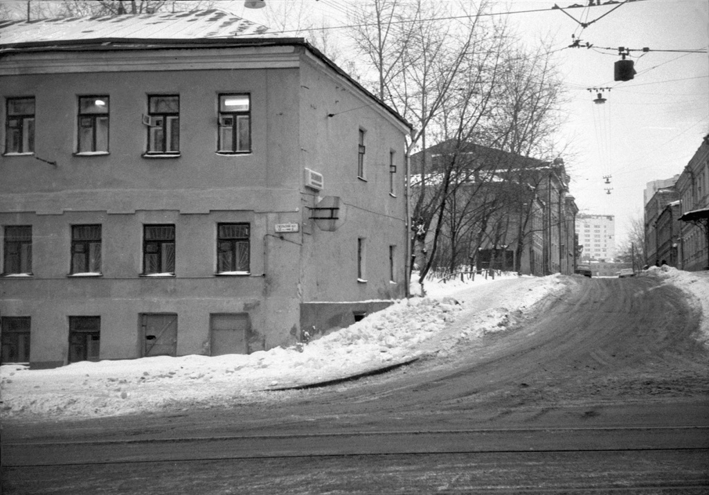 Московские дома и улицы 80-х годов, 1988 год, г. Москва