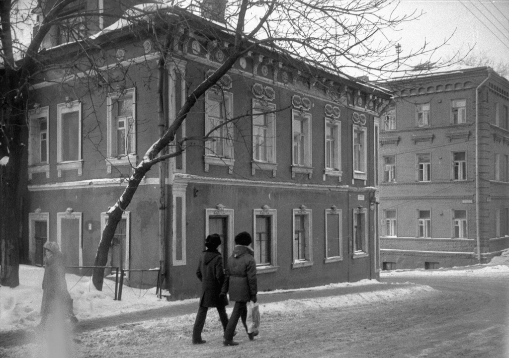 Московские дома и улицы 80-х годов, 1988 год, г. Москва