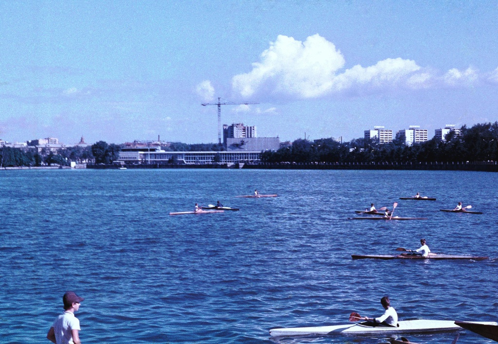 На реке Исеть, 10 - 15 августа 1987, г. Свердловск