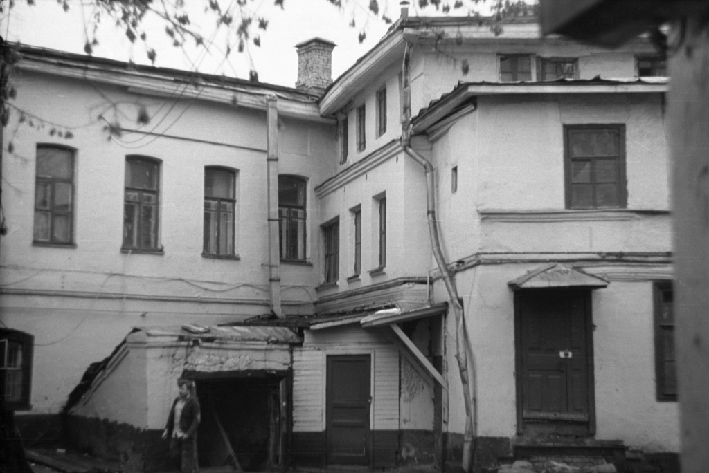 Московские дома и дворы 80-х годов, апрель - октябрь 1989, г. Москва