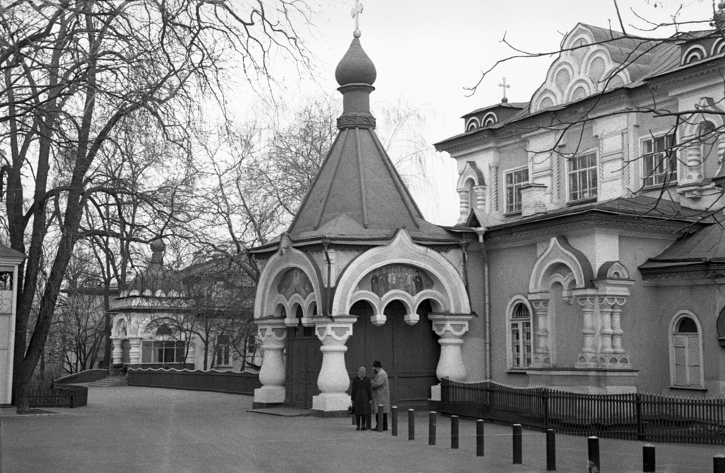 Покровский монастырь в Киеве, апрель 1981, Украинская ССР, г. Киев, Шевченковский р-н
