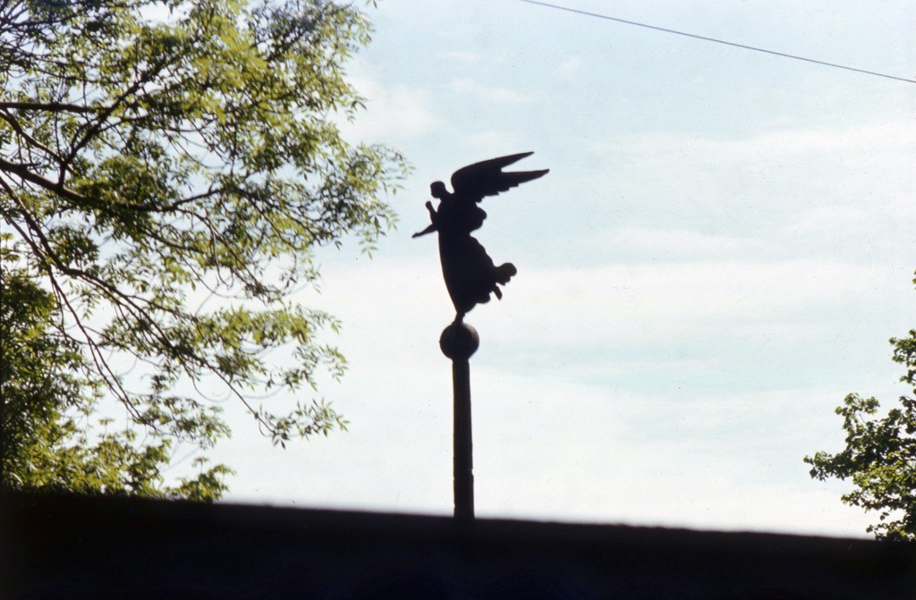 Ангел над скитом, июль 1985, Карельская АССР, о. Валаам