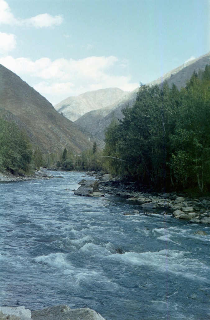 Река Коксу, август - сентябрь 1978, Казахская ССР, Алма-Атинская обл., Коксуский р-н