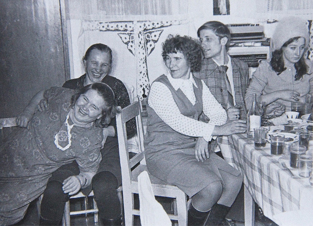 На свадьбе, 1969 год, Тюменская обл., Викуловский р-н, с. Коточиги. 