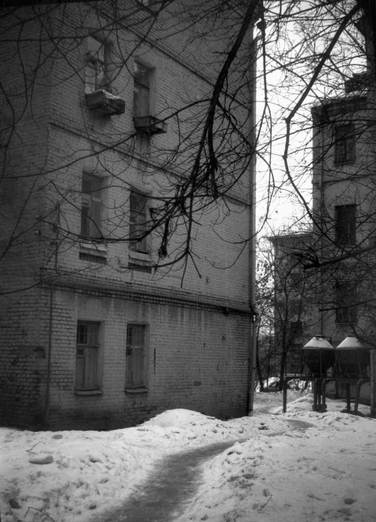 Московские дома и дворы конца 80-х годов, 1988 год, г. Москва