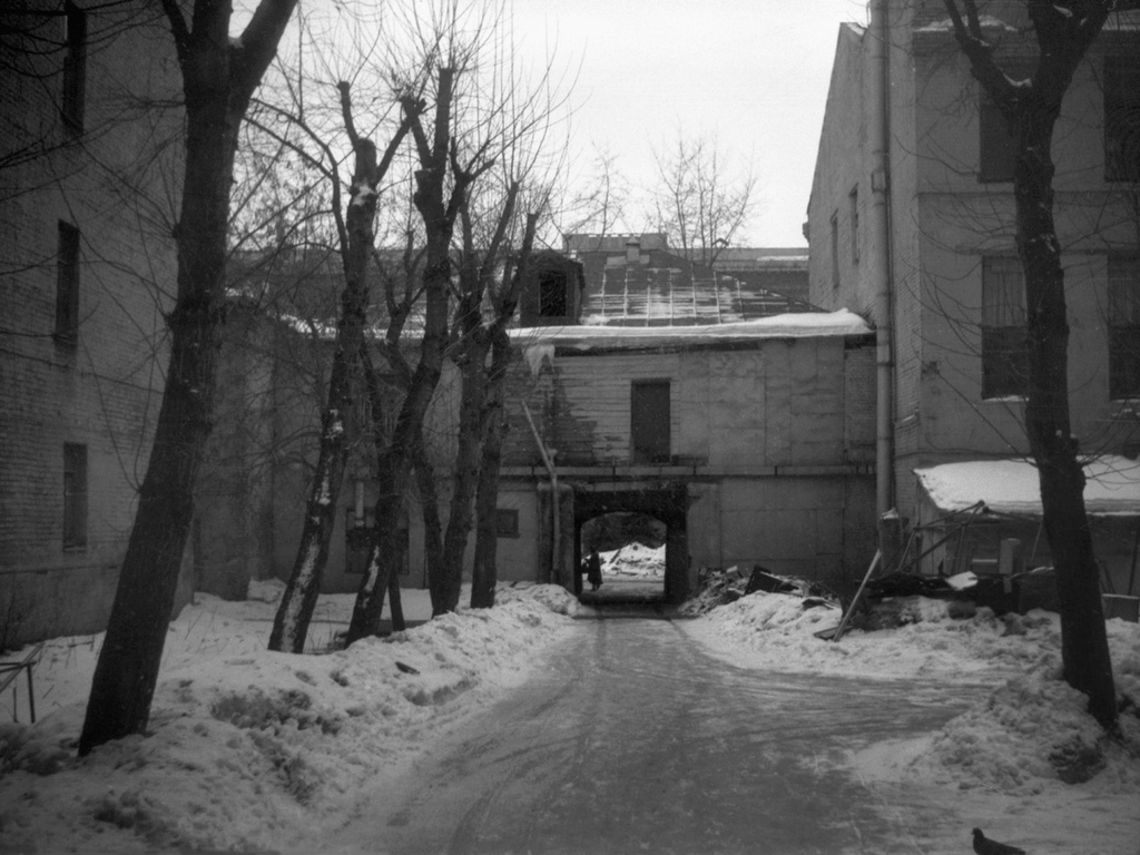 Московские дома и дворы конца 80-х годов, 1988 год, г. Москва