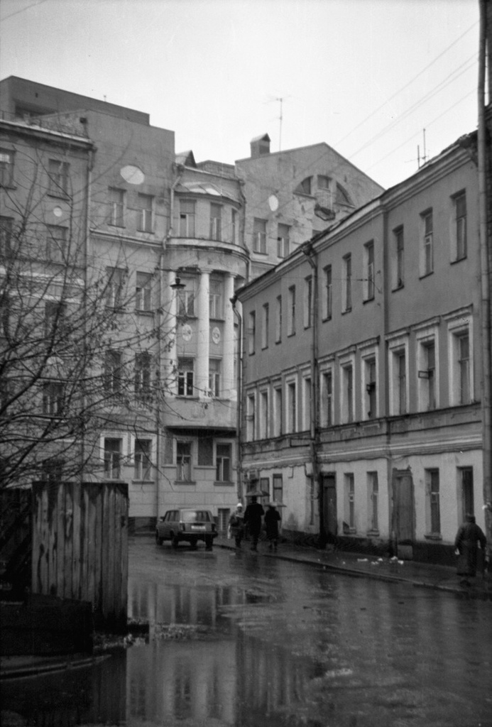 Московские дома и переулки конца 80-х годов, 1989 год, г. Москва