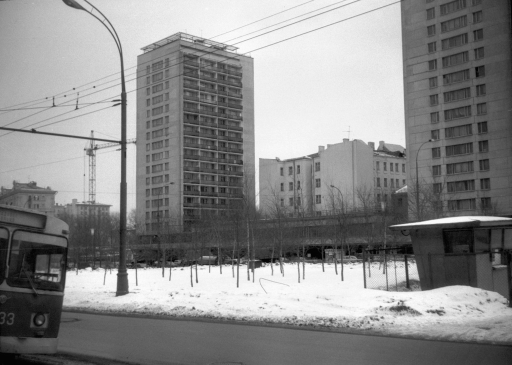 Московская архитектура конца 80-х годов, 1988 год, г. Москва