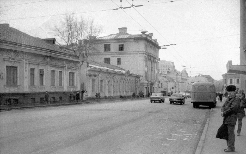 Московские дома и улицы конца 80-х годов, 1986 - 1990, г. Москва