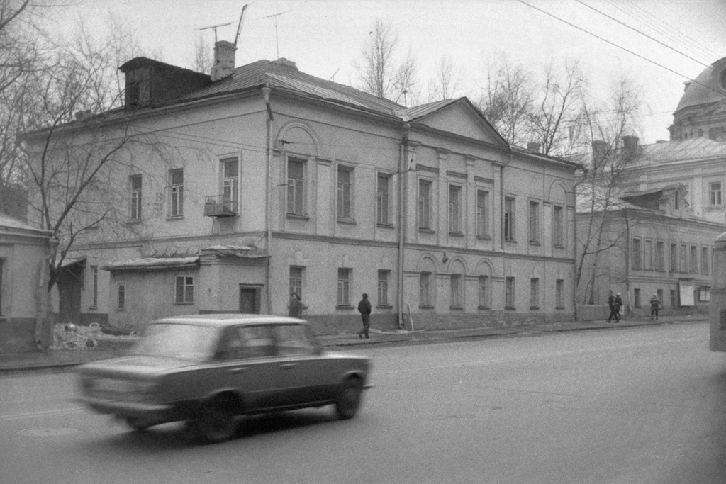Московские дома и улицы конца 80-х годов, 1986 - 1990, г. Москва