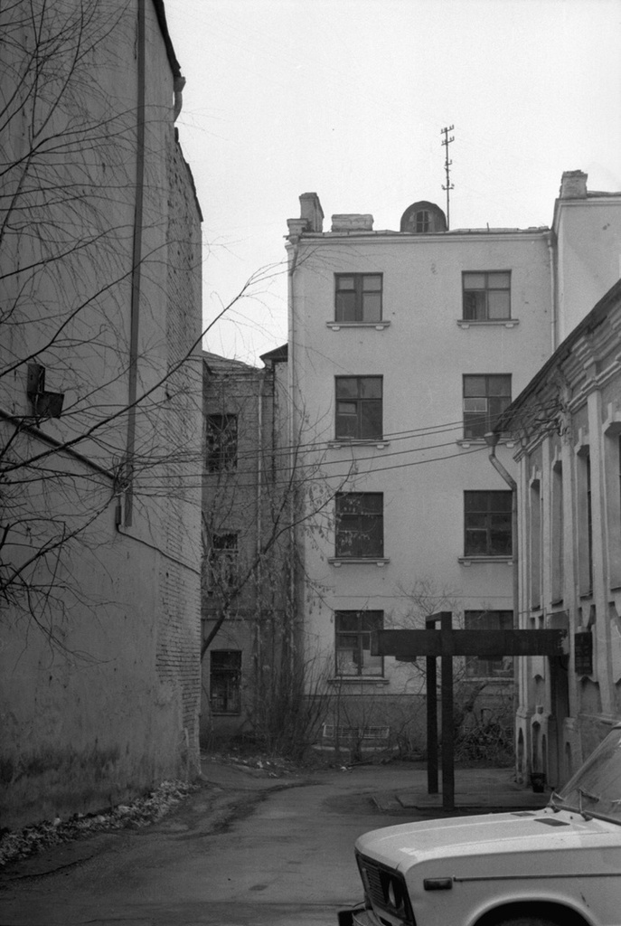 Московские дома и дворы конца 80-х годов, март - октябрь 1989, г. Москва