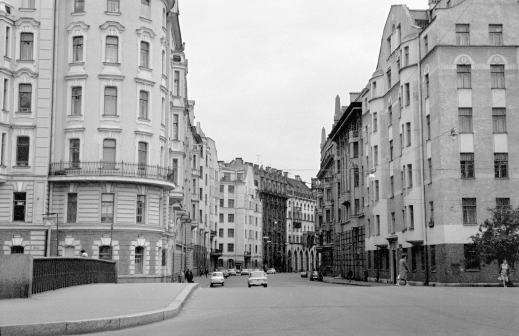Дома и улицы Ленинграда, июль - август 1980, г. Ленинград