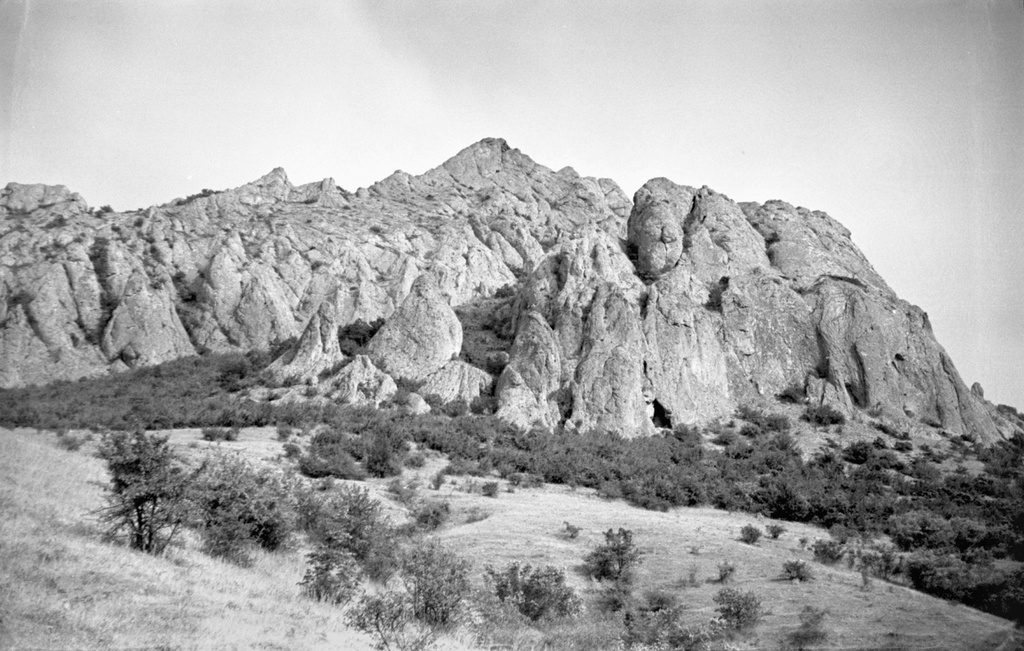 Горные вершины Крыма, 1 июня 1961 - 30 августа 1961, Крым, окрестности пос. Коктебель
