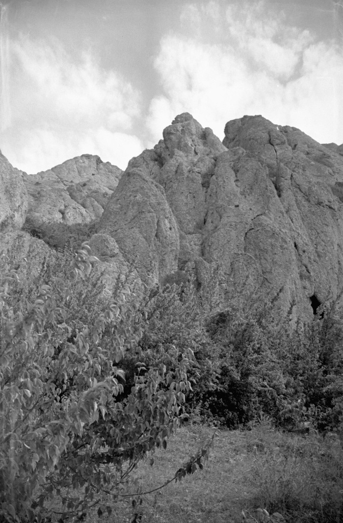 Горные вершины Крыма, 1 июня 1961 - 30 августа 1961, Крым, окрестности пос. Коктебель
