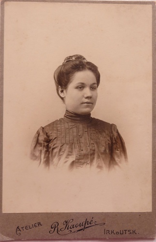 Анна Степановна Гаврилова, 1907 год, г. Иркутск