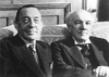 Сергей Рахманинов и Николай Метнер, 1938 год, Великобритания, г. Лондон. Выставка «Сергей Рахманинов. "Я русский композитор"»,&nbsp;видео «Сергей Рахманинов. Пианист, композитор, дирижер, эмигрант» с этим снимком.