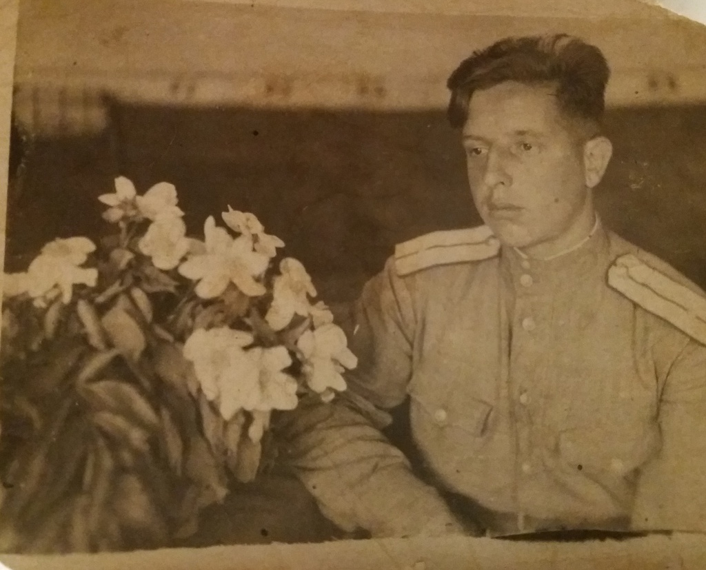Сергей Александрович Громов, 1945 год. Фотография из архива Марии Ивановой.