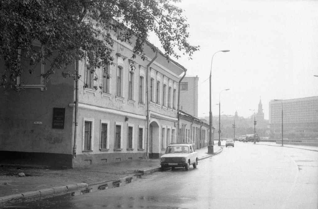 Московские набережные конца 80-х годов, июнь - октябрь 1987, г. Москва