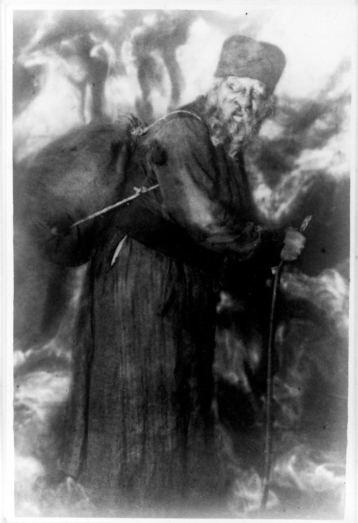 Опера Модеста Мусоргского «Борис Годунов». Федор Шаляпин в роли Варлаама, 1916 год