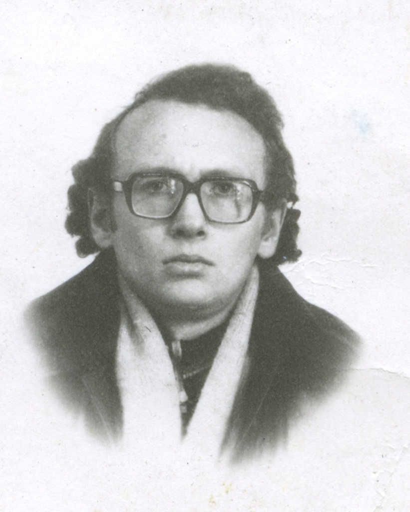 Фото на документы. Юрий Александрович Левченко, 1980-е, г. Москва. 