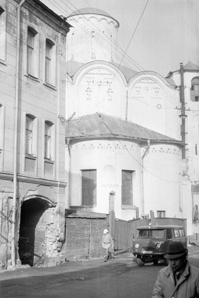 Никольская Старообрядческая церковь в Москве, март - апрель 1987, г. Москва, ул. Лесная