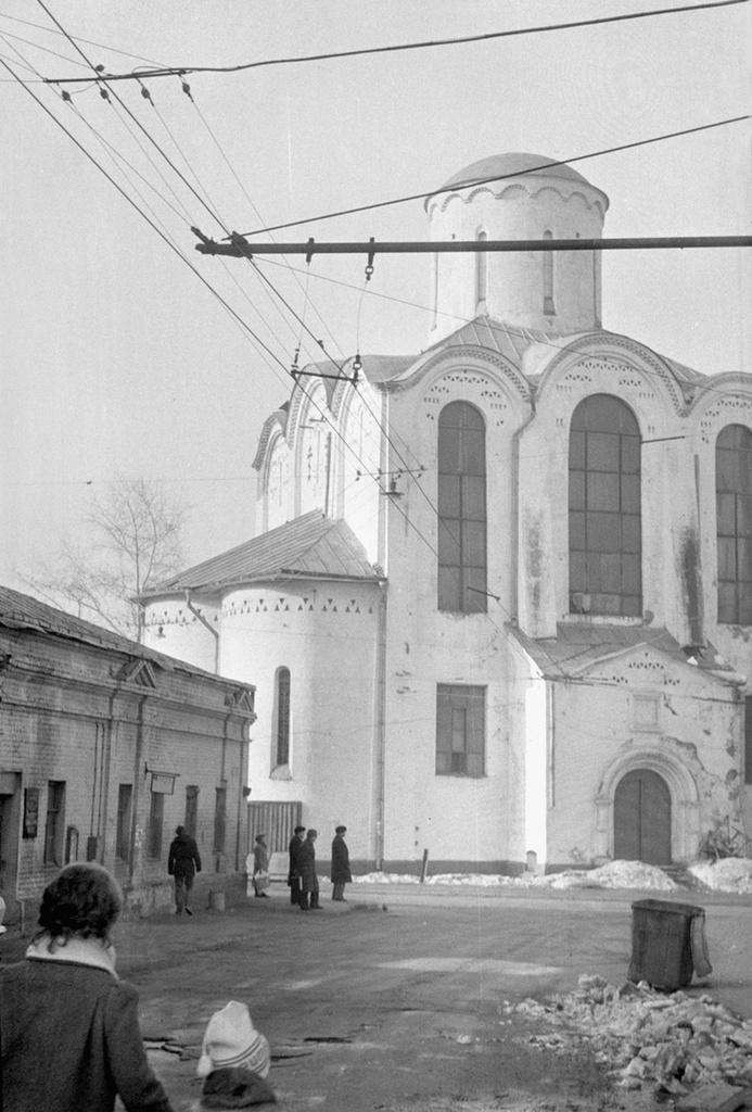 Никольская Старообрядческая церковь в Москве, март - апрель 1987, г. Москва, ул. Бутырский Вал