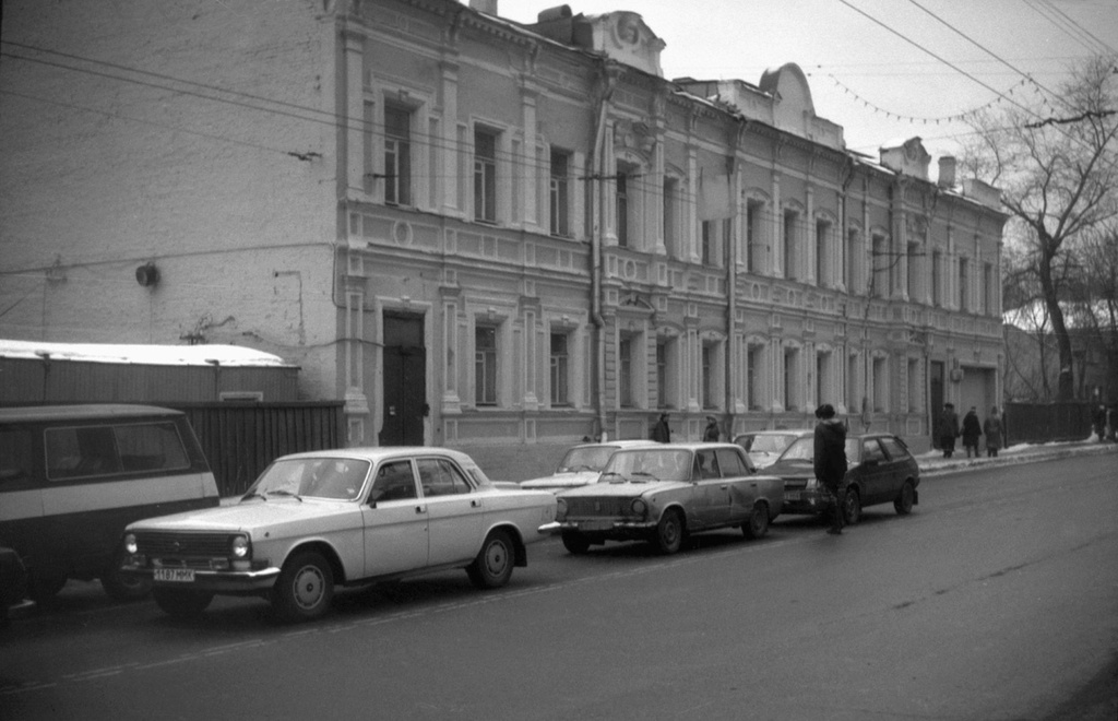 Московские дома и улицы конца 80-х годов, 1988 год, г. Москва, Тверской р-н