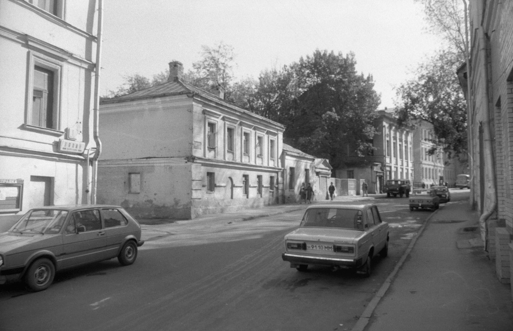 Московские дома и улицы конца 80-х годов, май - октябрь 1988, г. Москва