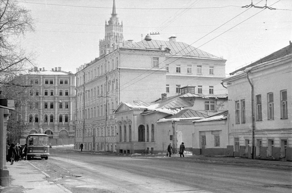 Московские дома и улицы конца 80-х годов, 1987 год, г. Москва