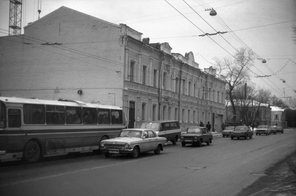 Московские дома и улицы конца 80-х годов, 1988 год, г. Москва, Тверской р-н