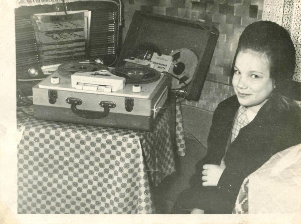 Сестра, 8 апреля 1959, Магаданская обл., пос. Мяунджа. Фотография из архива Нелли Михайловны Копытовой.
