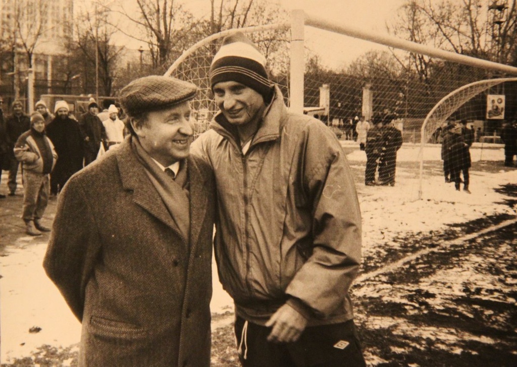 Владимир Федотов и Юрий Гаврилов, 1991 - 1992, г. Москва. Стадион «Красная Пресня».