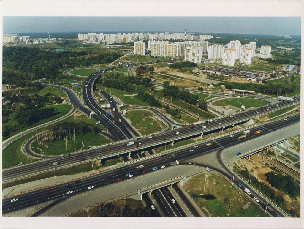 Мкад москвы км. МКАД до реконструкции 1995. Развязка МКАД Молодогвардейская. МКАД В 1999 году. Развязка МКАД Ховрино.