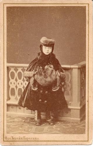 Неизвестная молодая барышня, ноябрь 1873, Нижний Новгород