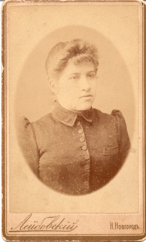 Портрет неизвестной барышни, 1873 - 1890, г. Нижний Новгород
