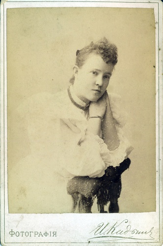 Портрет неизвестной, 1890 - 1908, г. Тюмень