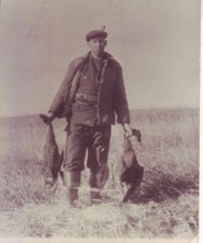 Охота на уток, сентябрь - декабрь 1960. На фотографии&nbsp;– начальник Ичинской радиостанции А. Г. Холманских.