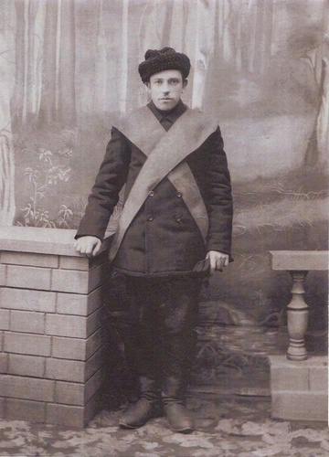 Н. А. Залесский на военных сборах, 1908 - 1911, г. Орел